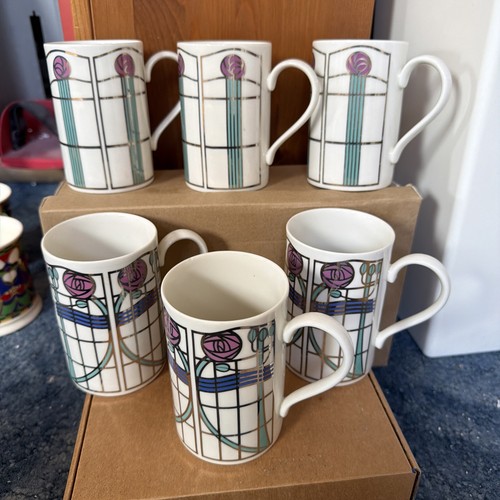 Rennie macintosh design mugs - macintosh,