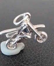 Motorbike pendant solid - pendant,