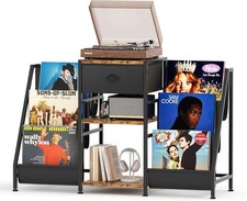 Vinyl Record Player Stand with