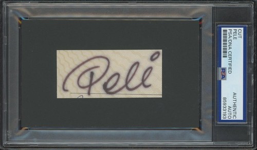 Pele autograph cut - pele,