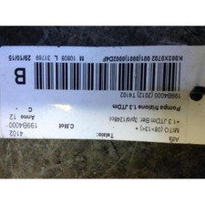 CLUTCH PUMP FOR ALFA ROMEO