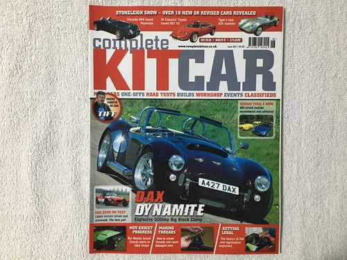 Complete kit car - car, magazine