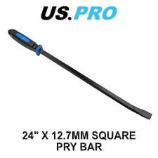 US PRO Tools 24" X 12.7MM Angled Pry Bar Fully Hardened 6852