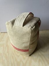 Vintage French Linen And Kate Forman Fabric Door Stop