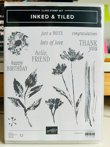 Stampin inked tiled - inked,