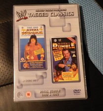 WWE Tagged Classics Royal Rumble 1989 1990 DVD 2-Disc Set. VGC. WWE/WWF. REFC4.