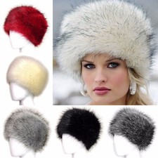 Warmer Faux Fur Hat Russian
