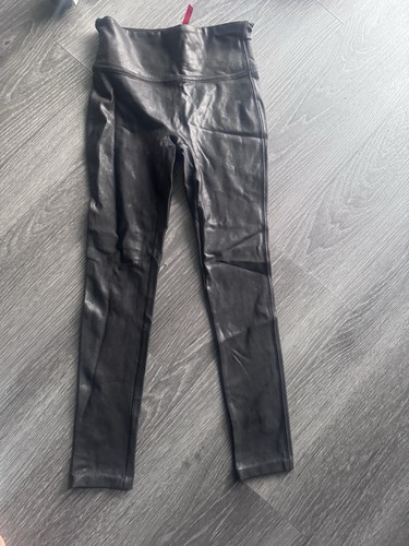 Spanx black faux - black,
