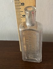 Antique Glass Medicine Bottle
