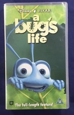 A Bug's Life, VHS Video 1999, Cert U, Disney Pixar