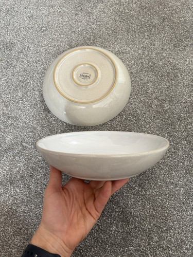Denby linen pasta bowl - bowl, 22cm