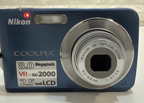 Nikon coolpix s210 0mp - coolpix, 8.0mp