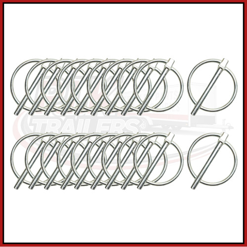 Lynch pins 5mm dia pin - dia.,