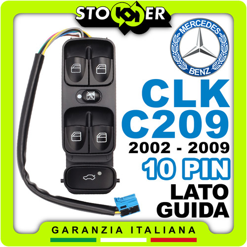 Mercedes clk c209 10pin window - mercedes,