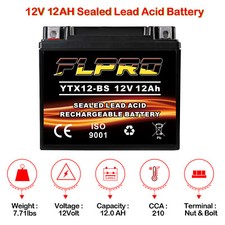 YTX12-BS Sealed AGM Battery