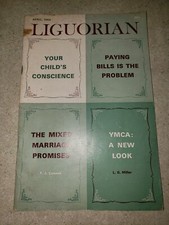 Vintage April 1964 Liguorian