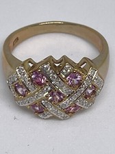 Solid Gold Dress Ring UK Size