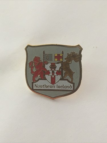 Northern ireland crest - crest, enamel