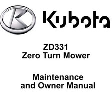 Kubota Zero Turn Mower model
