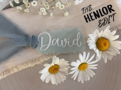 Personalised name cards - personalised, |