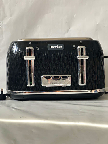 Breville black slice toaster - 4-slice,