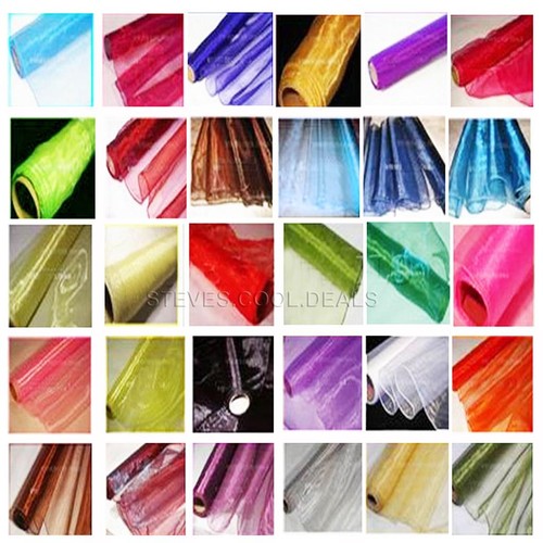 Organza fabric wedding table - fabric,