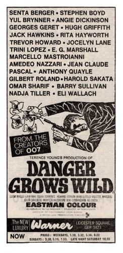 Danger grows wild uk - 'danger, wild'