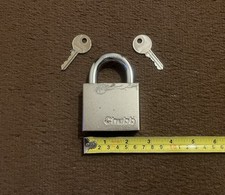 Chubb Padlock With Two Keys