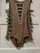 Ladies Gorgeous Freestyle Dance Costume size Uk 8