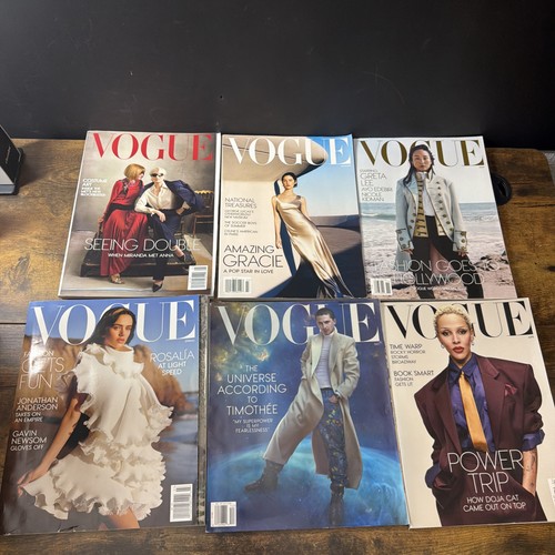 Vogue magazine lot 2025 - magazine,