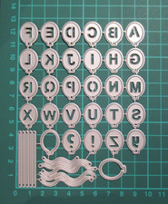 Alphabet Balloons Metal