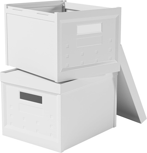 Collapsible stackable storage - stackable,
