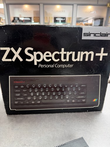 Boxed sinclair spectrum - zx, spectrum+