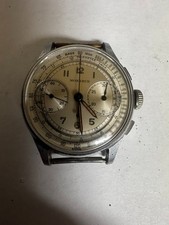 Vintage Monarch Leonidas Two Register 17 jewels Chronograph Watch