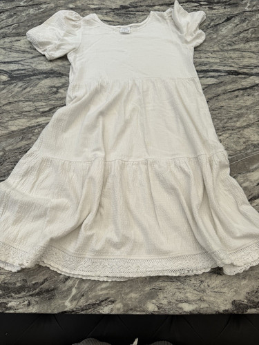 Zara girls white skater - white,