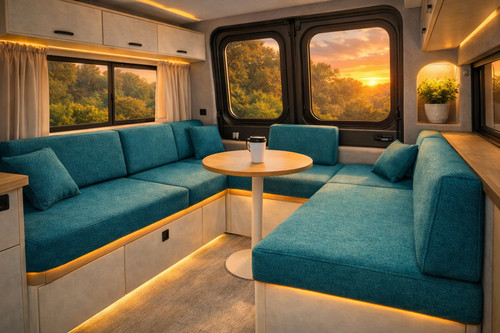 Foam cushions for campervan - cushions,