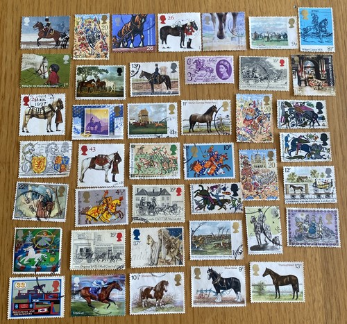 Horse used stamps off - 40,