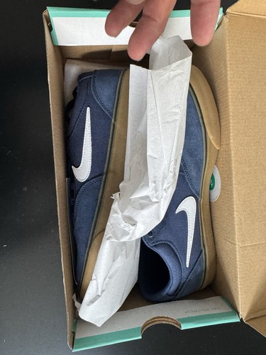 Nike chron navy trainers - chron,