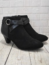 Womens F&F Black Zip Up Mid