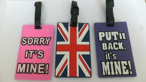 Luggage tag union jack - jack, funky