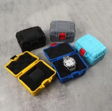 Travel Protective Watch Case / Box - Single Solid ABS Shockproof - Black