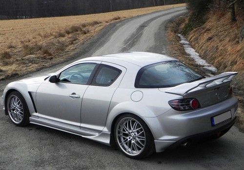 Mazda side - rx-8, 8