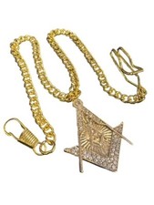 Freemason pocket watch chain - freemason,