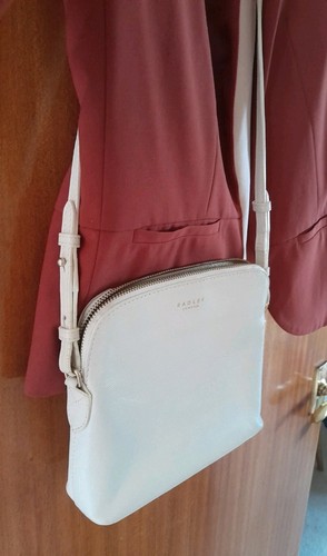 Radley small cream shoulder - radley,
