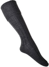 Children's Mid Grey Marl Kilt Hose Age 7-10 Years