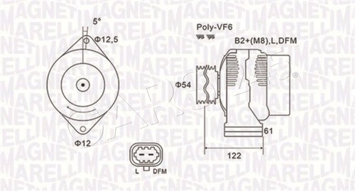 Generator for opel vauxhall - for,