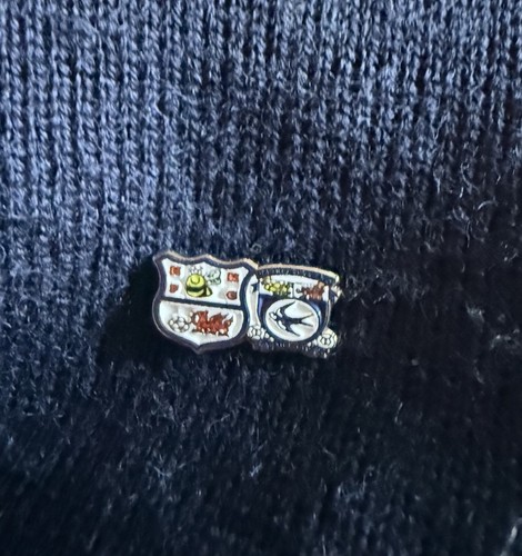 Football pin badge holyhead - football,