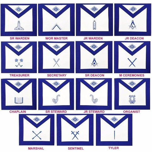Blue lodge officer - blue,