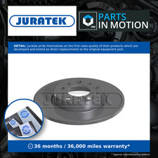 2x Brake Discs Pair Solid fits