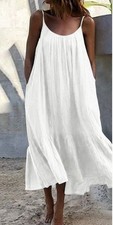 Boho Women's Strappy Solid Max